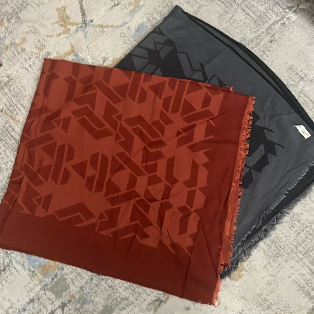 BNWOT Square scarves - 2 pieces